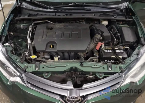 2016 Toyota Corolla Le z USA, uszkodzony, nr VIN 2T1BURHE4GC576398